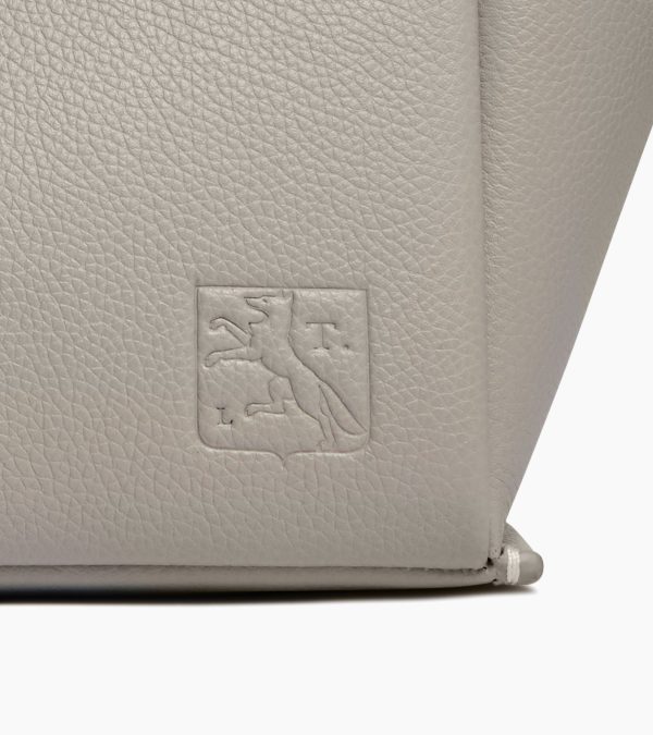 Small Elena handbag in pebbled leather - Image 2