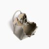 Small Elena handbag in pebbled leather - Image 4