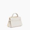 Emie medium handbag in braided smooth leather - Image 3