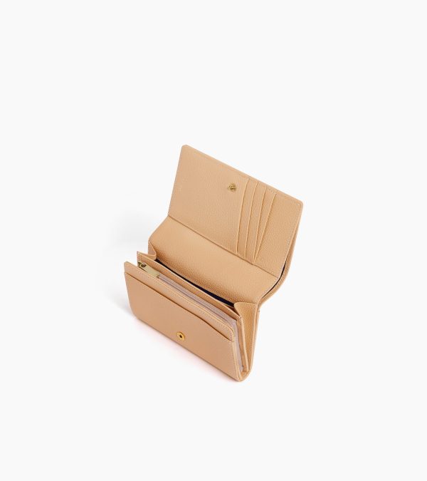 Emilie wallet in grained leather - Image 2