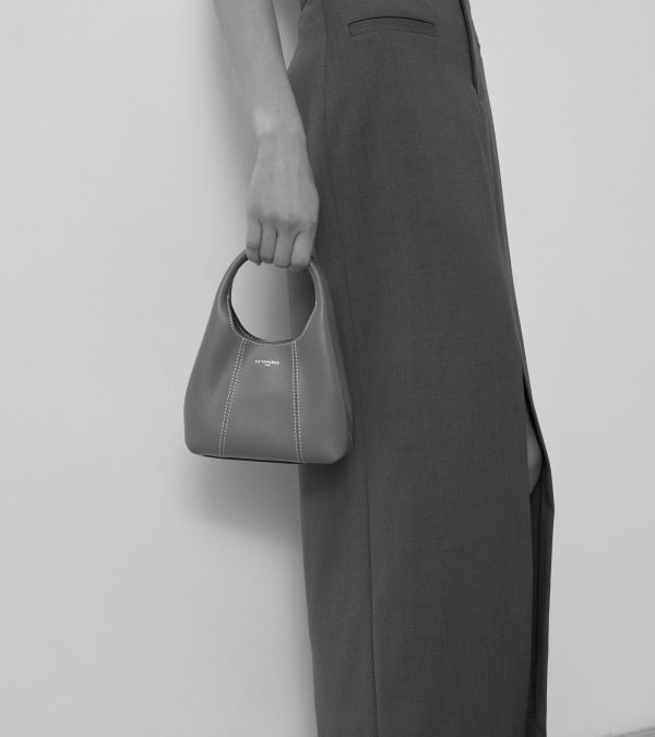 Juliette mini handbag in grained leather - Image 4