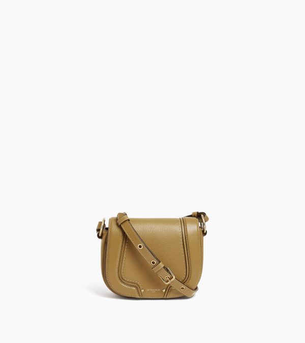 Small Ella crossbody bag in grained leather - Image 4