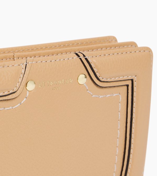 Ella medium wallet in grained leather - Image 2