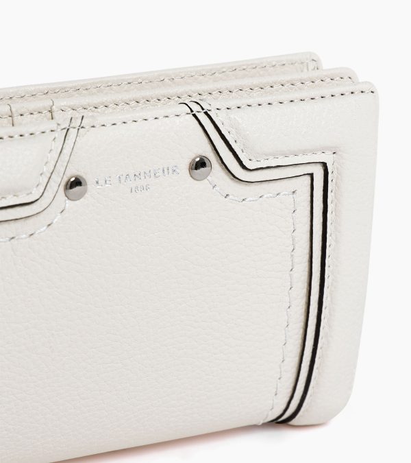 Ella medium wallet in grained leather - Image 2