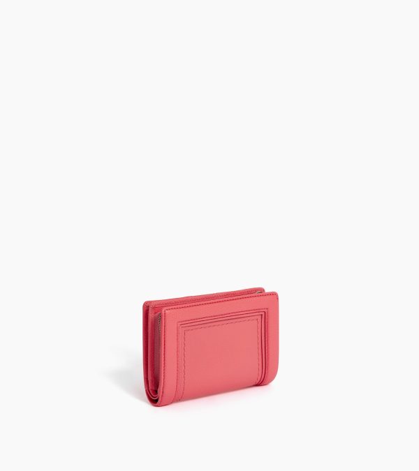 Ella medium wallet in grained leather - Image 2
