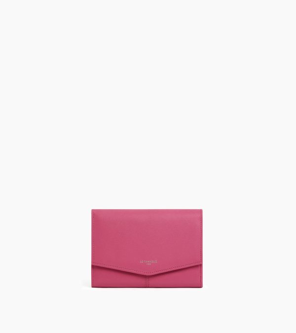 Medium Charlotte wallet in smooth leather