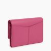 Medium Charlotte wallet in smooth leather - Image 3